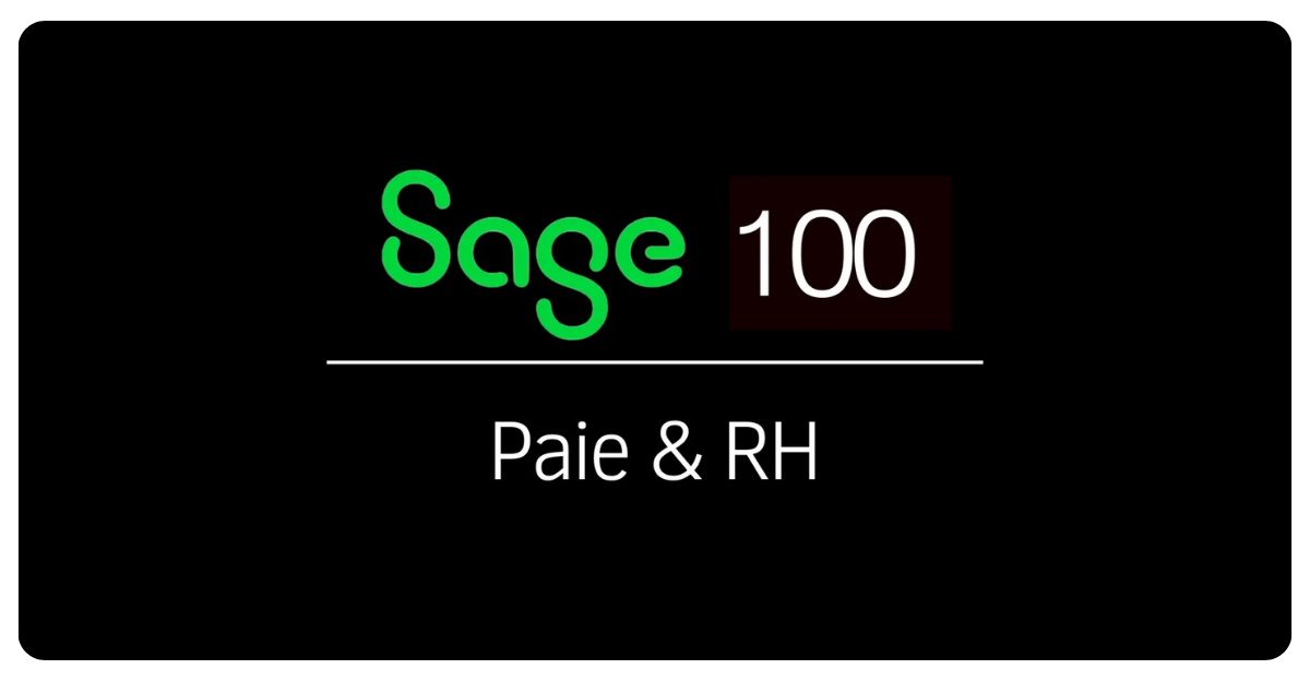 Formation Sage 100 Paie