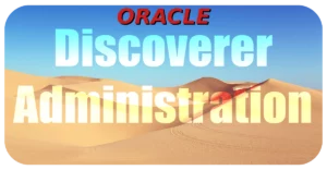 Formation Oracle Discoverer Administration
