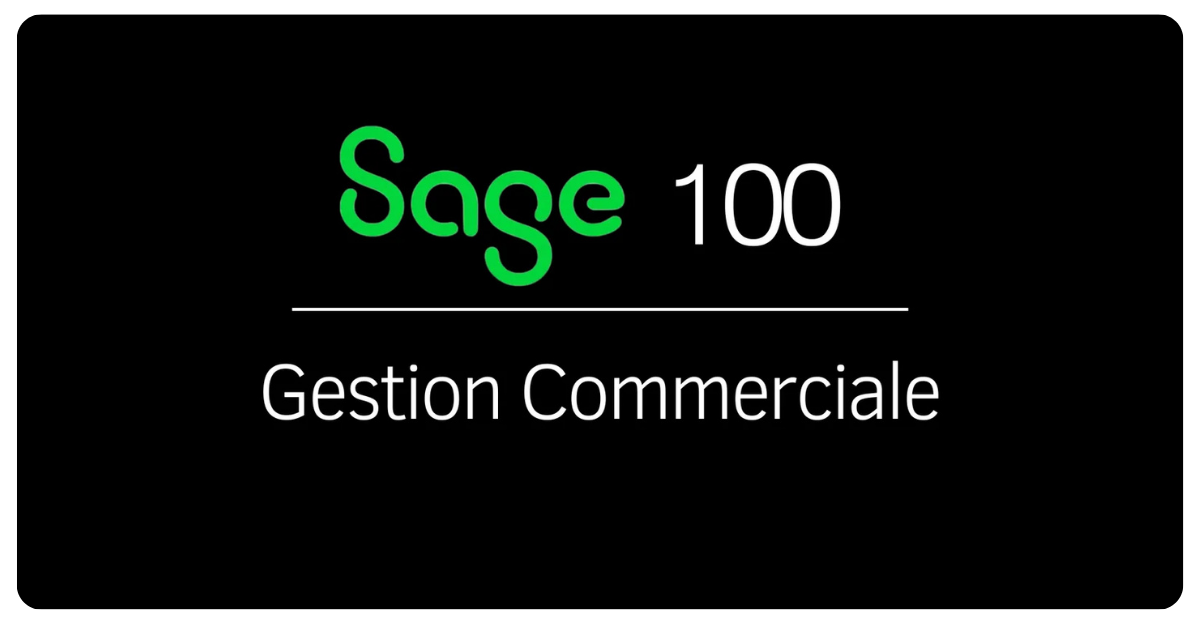 Formation Sage 100 Gestion Commerciale