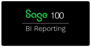 Formation Sage 100 BI Reporting