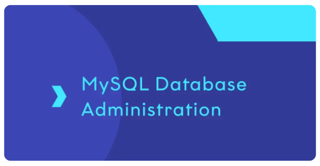 Formation MySQL Administration