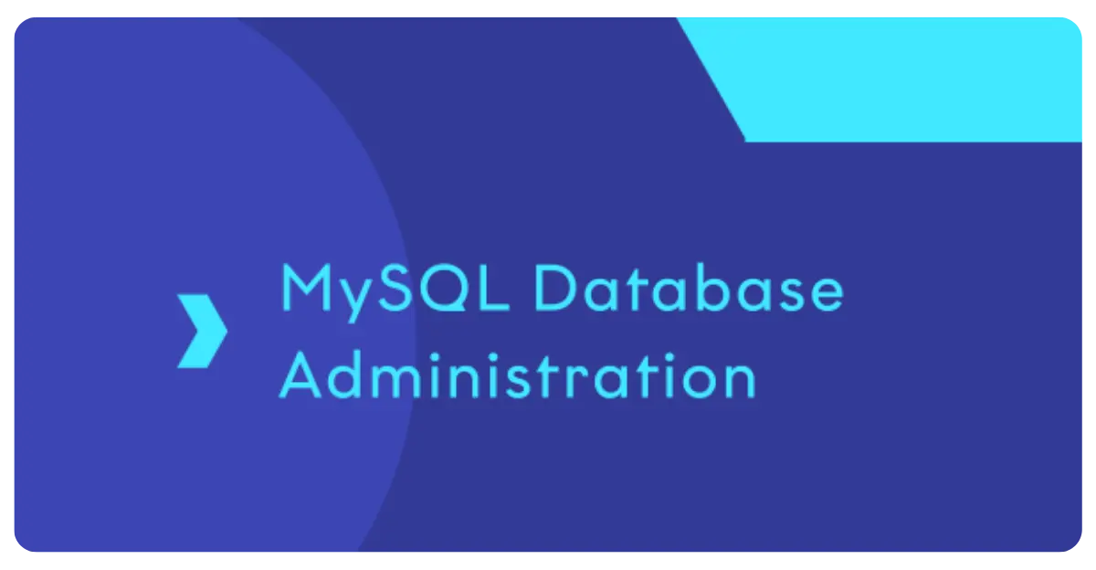 Formation MySQL Administration