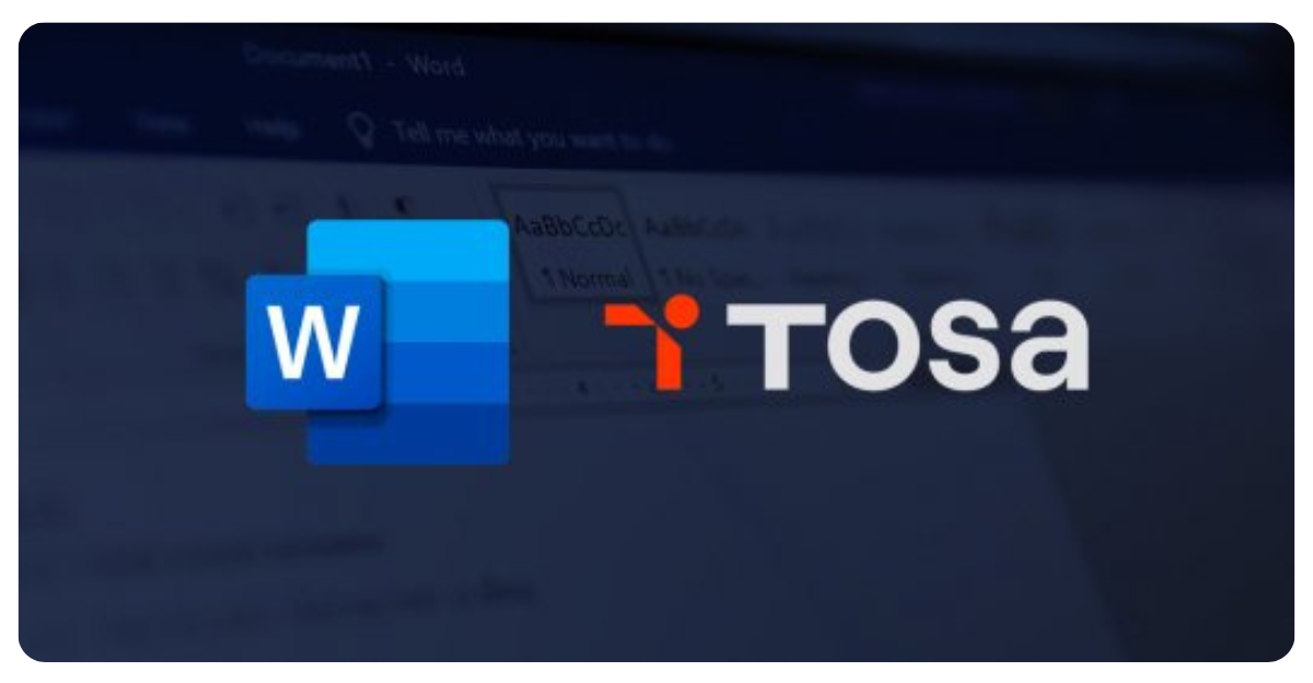 Formation Word TOSA Opérationnel