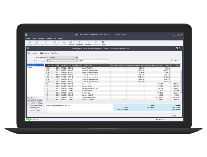 Sage 100 comptabilité